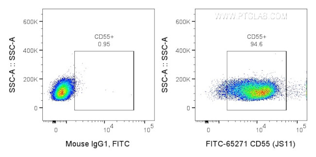 CD55 Antibody in Flow Cytometry (Flow)