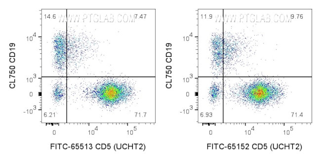 CD5 Antibody in Flow Cytometry (Flow)