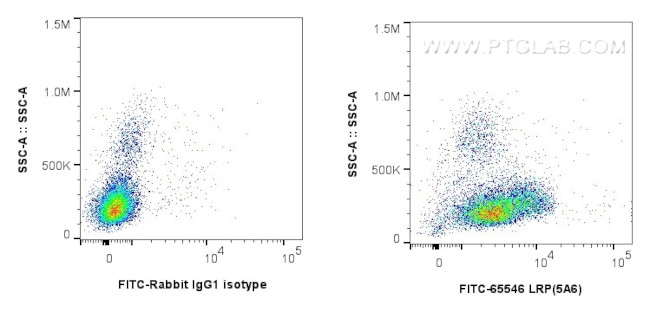LRP1 Antibody in Flow Cytometry (Flow)