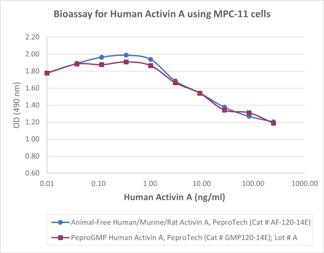 PeproGMP® Human Activin A Protein in Bioactivity (Bioactivity)