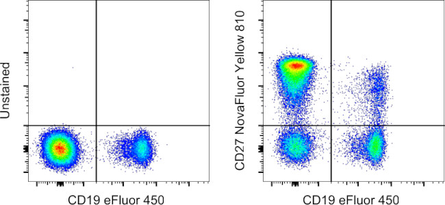 CD27 Antibody in Flow Cytometry (Flow)