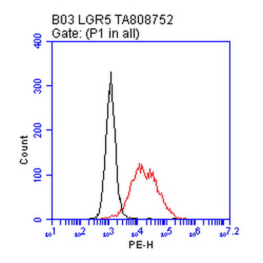 LGR5 Antibody in Flow Cytometry (Flow)