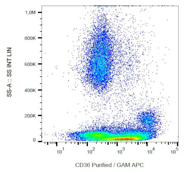 CD36 Antibody in Flow Cytometry (Flow)