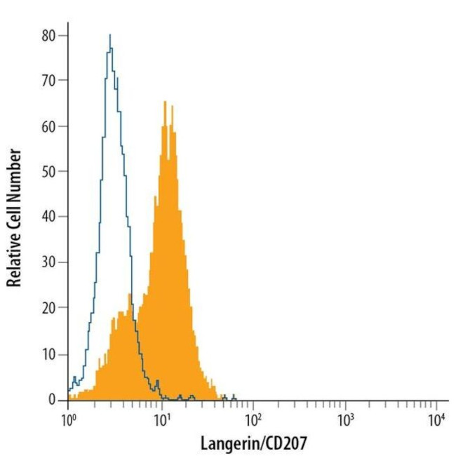 Langerin Antibody in Flow Cytometry (Flow)
