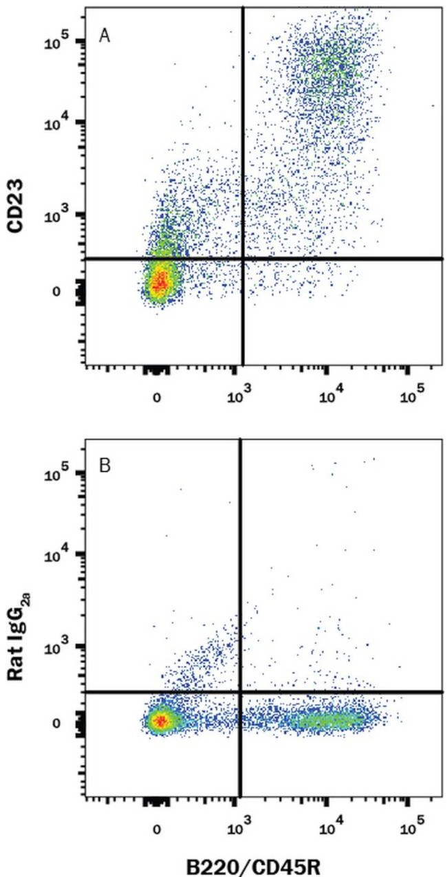 CD23 Antibody in Flow Cytometry (Flow)
