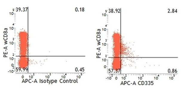 CD335 (NKp46) Antibody in Flow Cytometry (Flow)