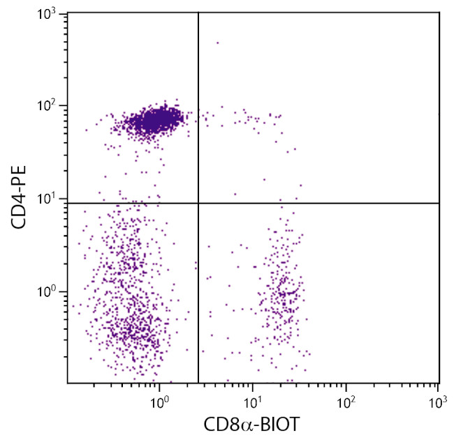 CD8 alpha Antibody in Flow Cytometry (Flow)