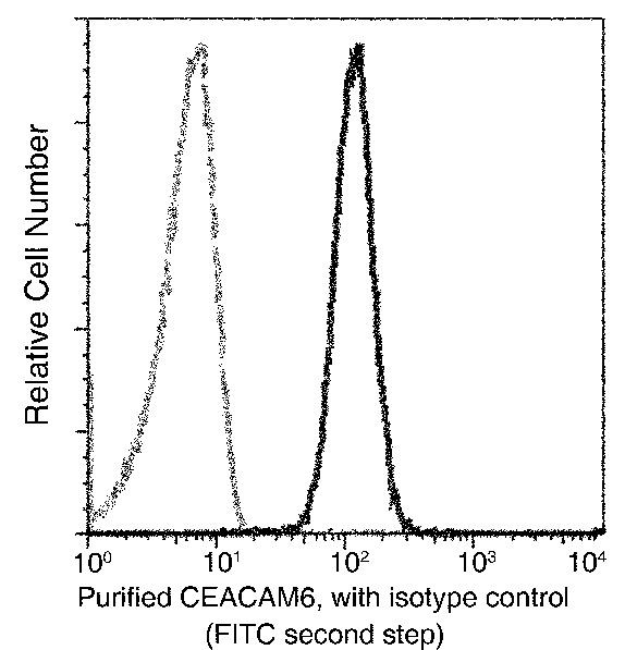 CEACAM6 Antibody in Flow Cytometry (Flow)