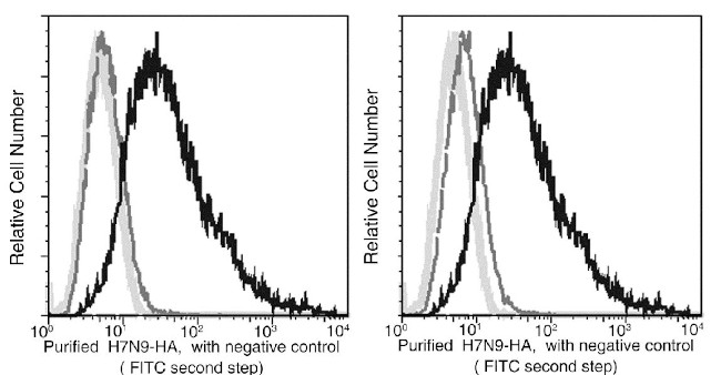 Influenza H7N9 HA Antibody in Flow Cytometry (Flow)