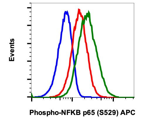 Phospho-NFkB p65 (Ser529) Antibody in Flow Cytometry (Flow)