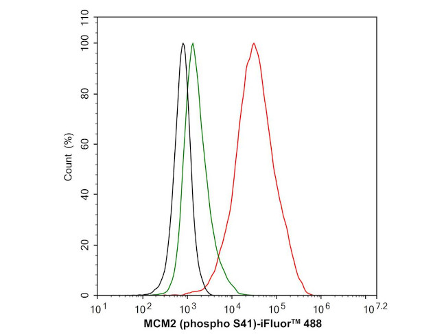 Phospho-MCM2 (Ser41) Antibody in Flow Cytometry (Flow)