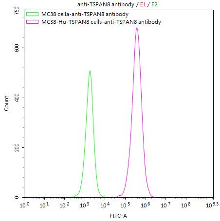 TSPAN8 Antibody in Flow Cytometry (Flow)