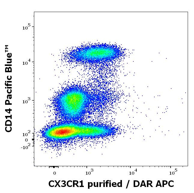 CX3CR1 Antibody in Flow Cytometry (Flow)