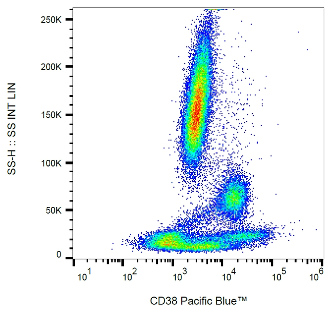 CD38 Antibody in Flow Cytometry (Flow)