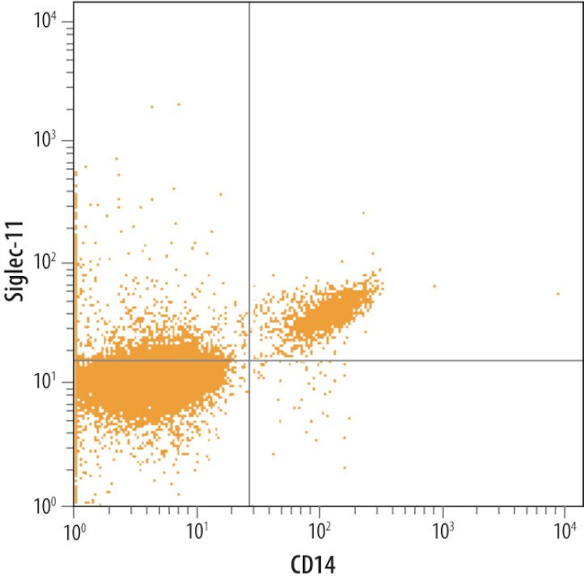 SIGLEC11 Antibody in Flow Cytometry (Flow)
