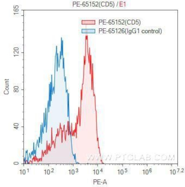 CD5 Antibody in Flow Cytometry (Flow)