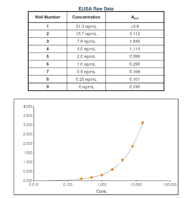 Human IgG (H+L) Secondary Antibody in ELISA (ELISA)