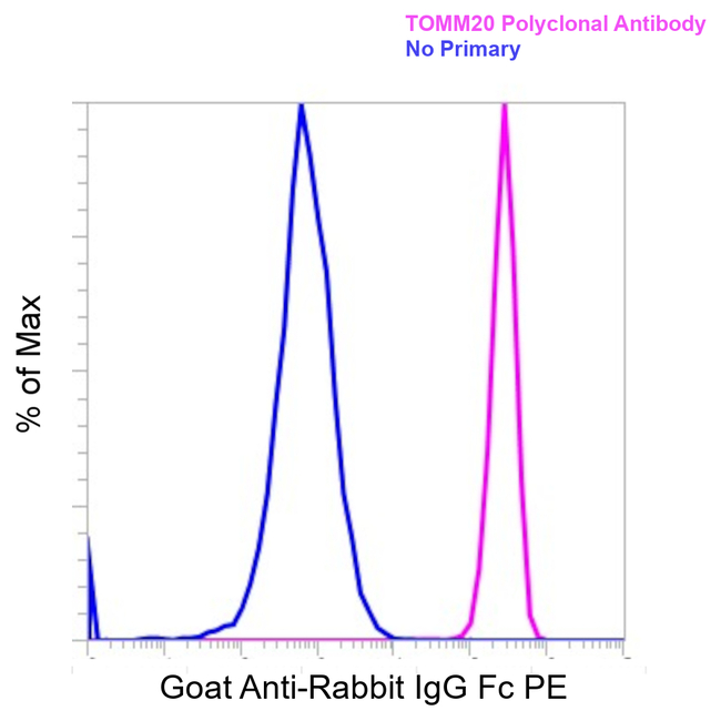 Rabbit IgG Fc Secondary Antibody in Flow Cytometry (Flow)
