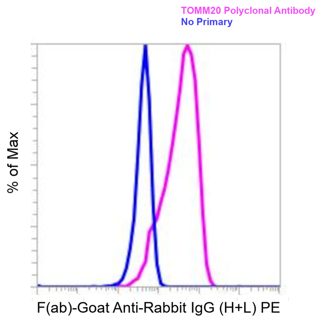 Rabbit IgG (H+L) Secondary Antibody in Flow Cytometry (Flow)