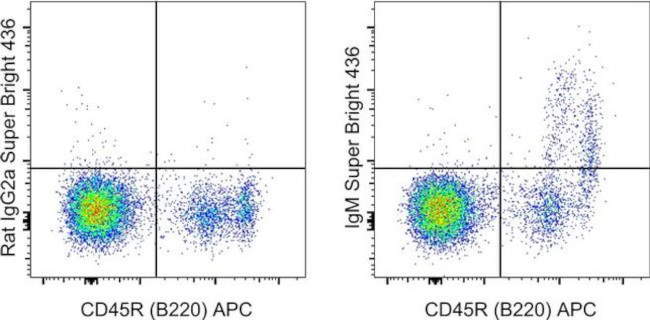 Mouse IgM Antibody in Flow Cytometry (Flow)