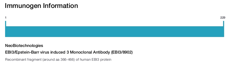 EBI3/Epstein-Barr virus induced 3 Monoclonal Antibody (EBI3/8902)