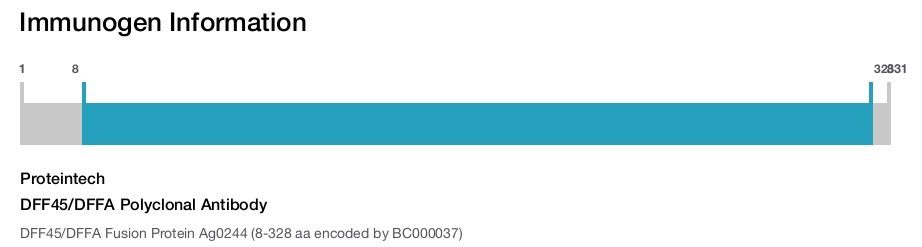DFF45/DFFA Polyclonal Antibody
