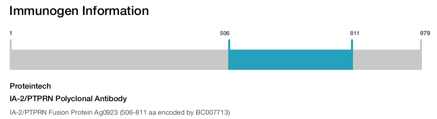 IA-2/PTPRN Polyclonal Antibody