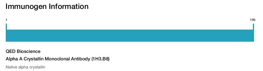 Alpha A Crystallin Monoclonal Antibody (1H3.B8)
