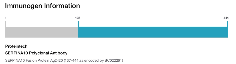 SERPINA10 Polyclonal Antibody