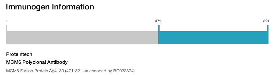 MCM6 Polyclonal Antibody