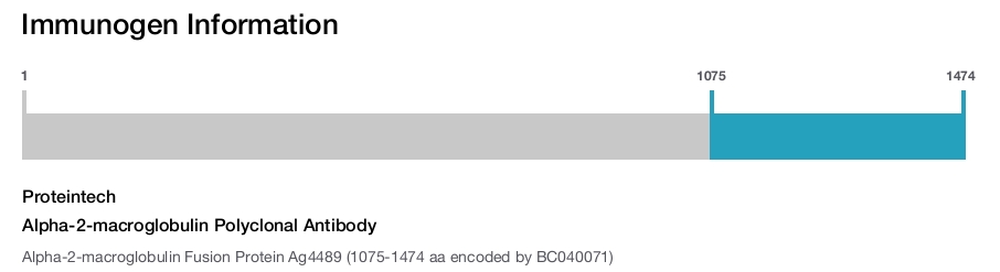 Alpha-2-macroglobulin Polyclonal Antibody