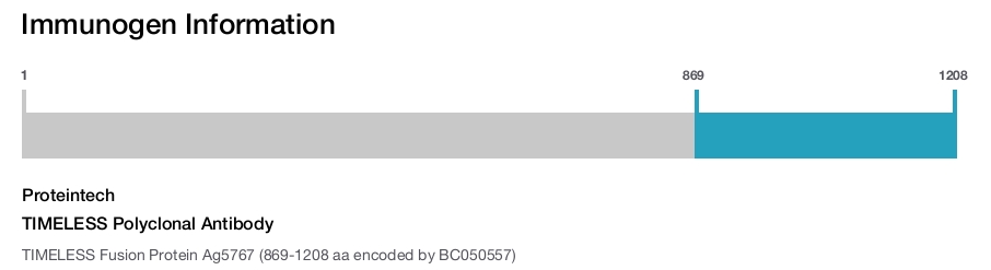 TIMELESS Polyclonal Antibody