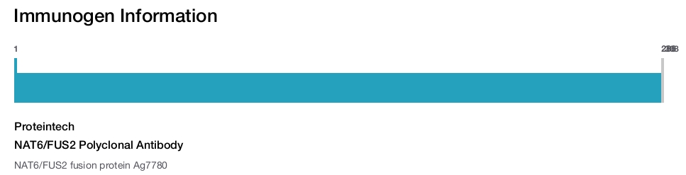 NAT6/FUS2 Polyclonal Antibody