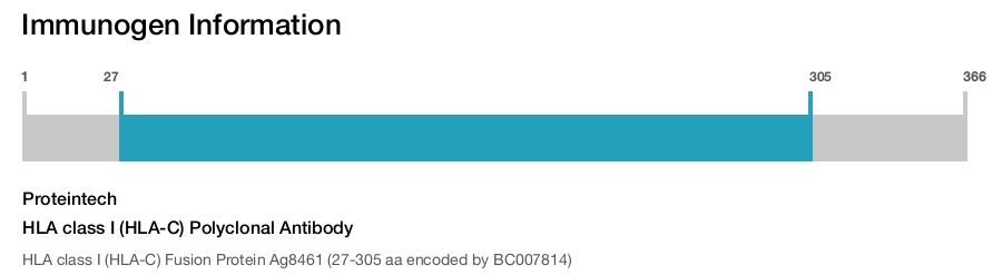 HLA class I (HLA-C) Polyclonal Antibody