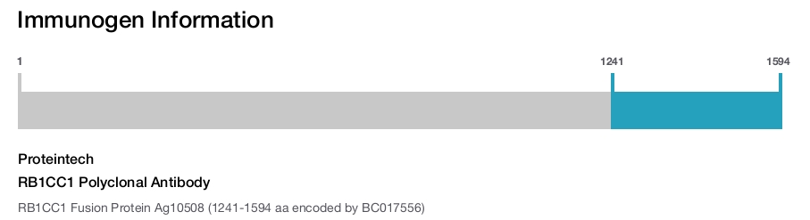 RB1CC1 Polyclonal Antibody