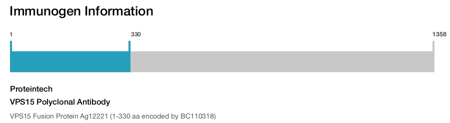VPS15 Polyclonal Antibody