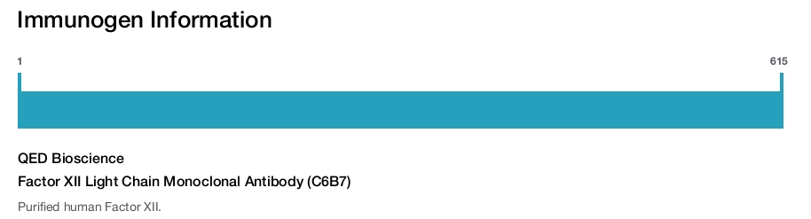 Factor XII Light Chain Monoclonal Antibody (C6B7)