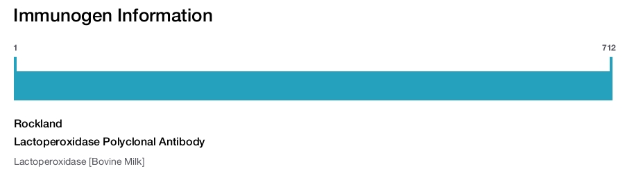 Lactoperoxidase Polyclonal Antibody