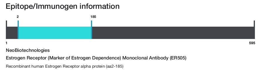 Estrogen Receptor (Marker of Estrogen Dependence) Monoclonal Antibody (ER505)