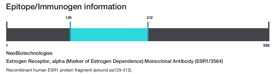 Estrogen Receptor, alpha (Marker of Estrogen Dependence) Monoclonal Antibody (ESR1/3564)