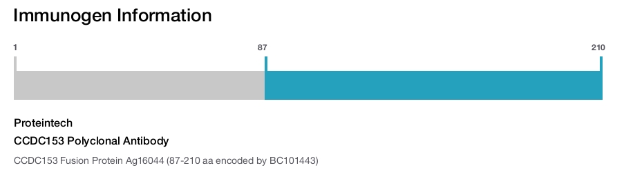 CCDC153 Polyclonal Antibody