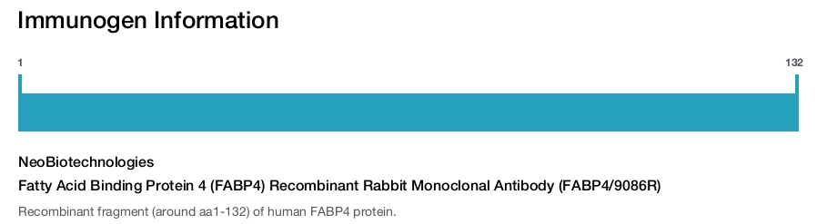 Fatty Acid Binding Protein 4 (FABP4) Recombinant Rabbit Monoclonal Antibody (FABP4/9086R)