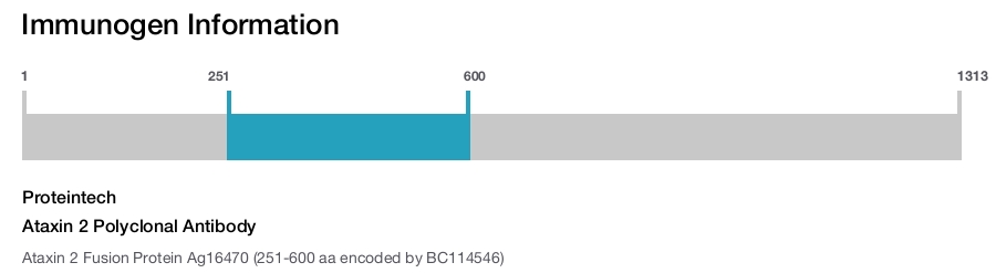 Ataxin 2 Polyclonal Antibody