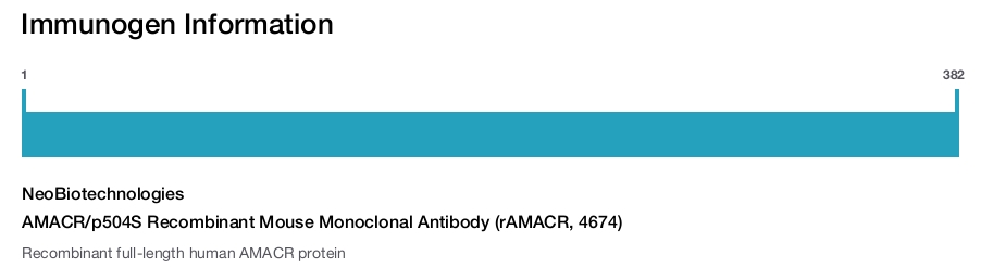 AMACR/p504S Recombinant Mouse Monoclonal Antibody (rAMACR, 4674)