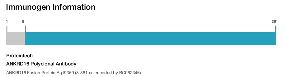 ANKRD16 Polyclonal Antibody