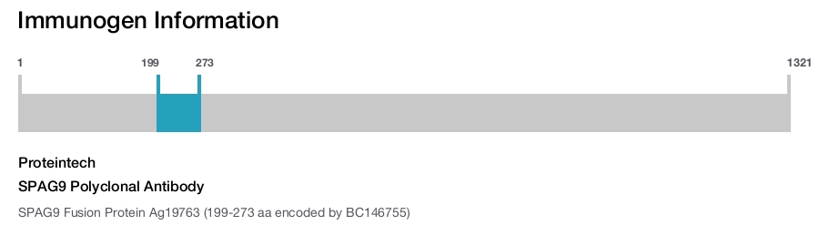 SPAG9 Polyclonal Antibody