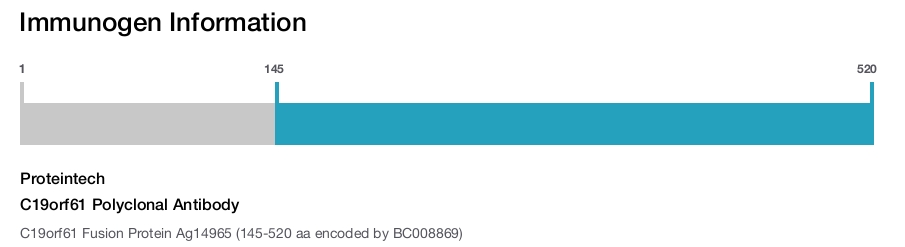 C19orf61 Polyclonal Antibody