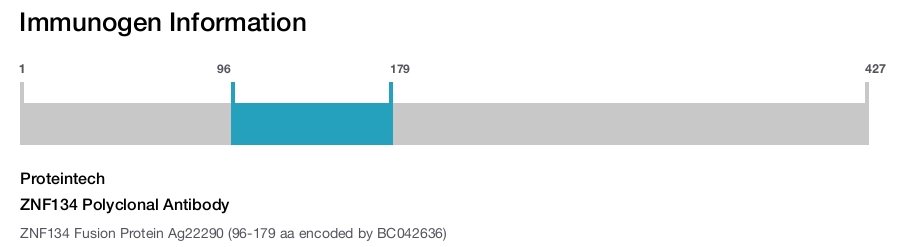ZNF134 Polyclonal Antibody