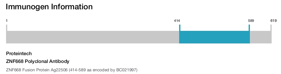 ZNF668 Polyclonal Antibody