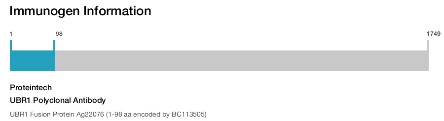 UBR1 Polyclonal Antibody